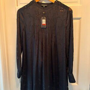 Rag and Bone Black Swing dress